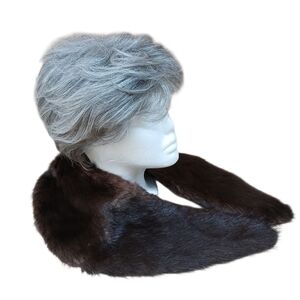 Brown Fur Luxurious Neck Scarf